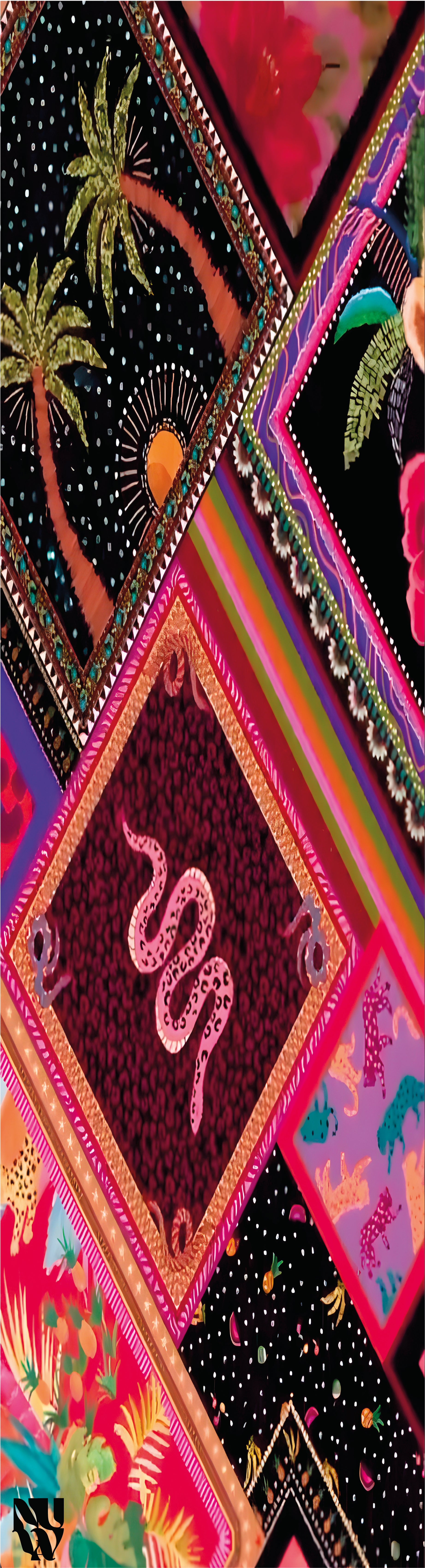 Wild Serpent - Shawl