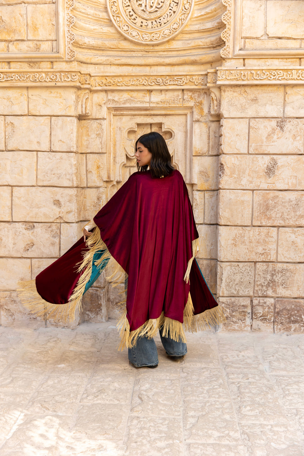 Wajhain cape