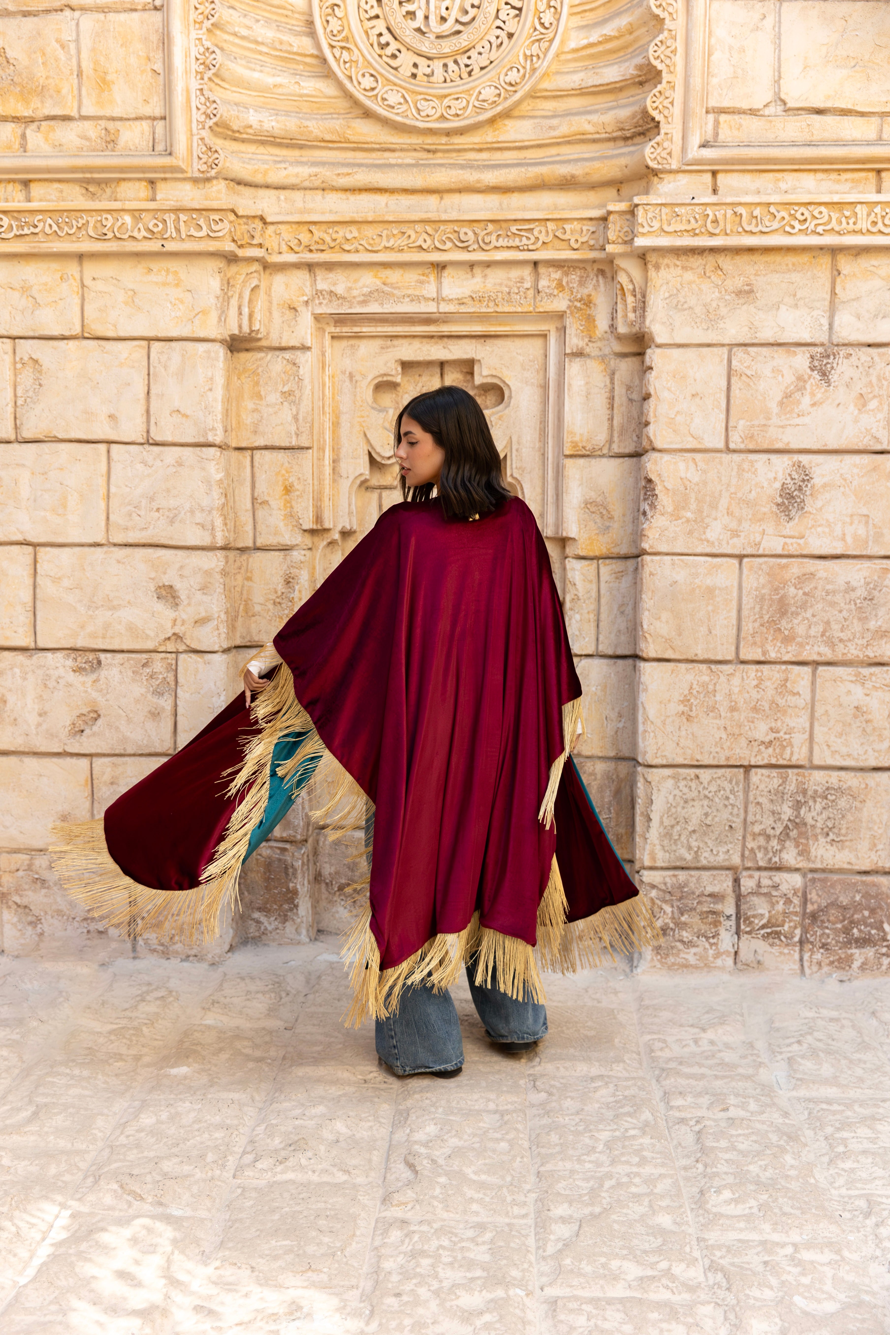 Wajhain cape