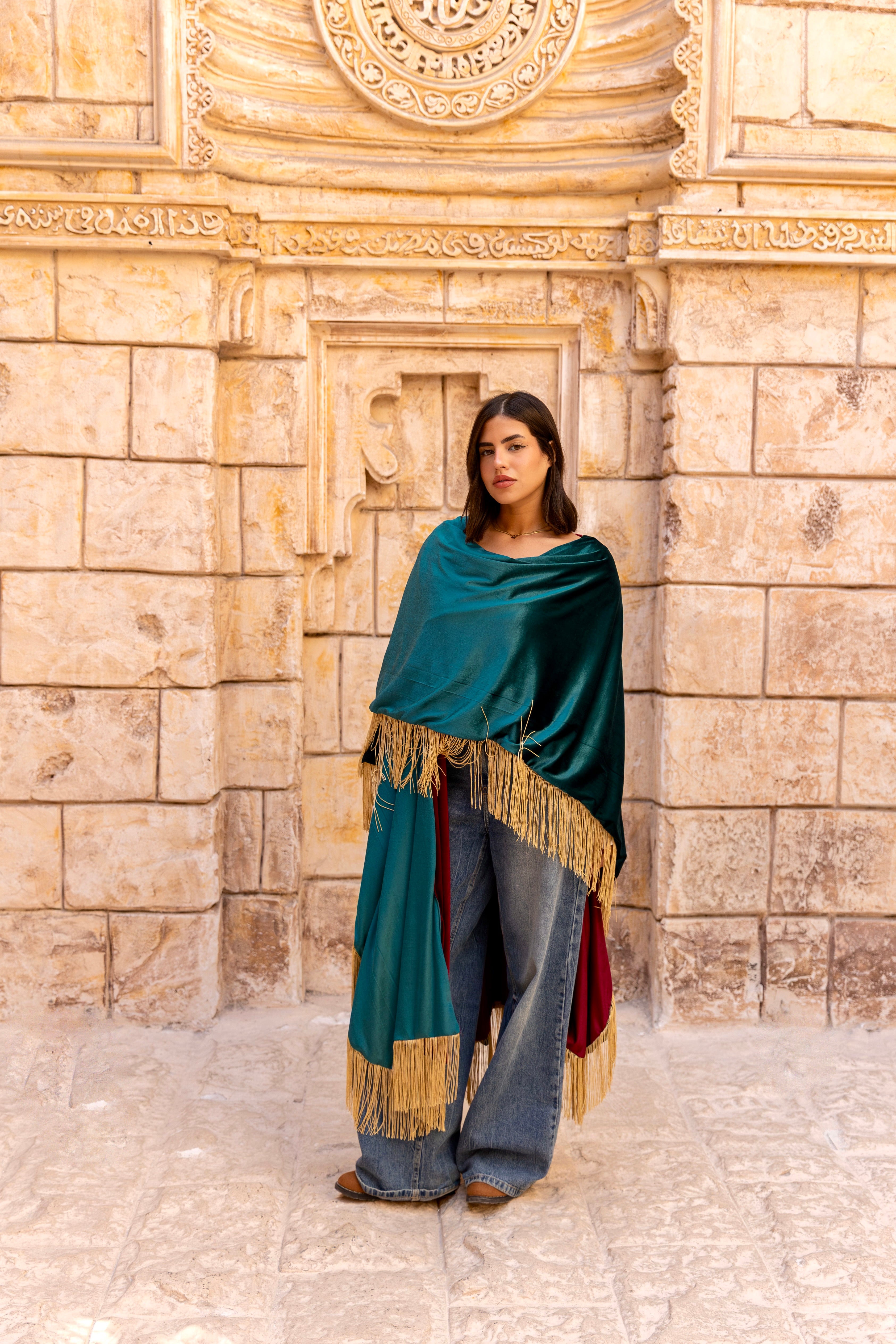 Wajhain cape