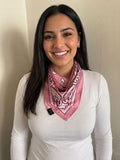 Pink Bandana - Silk