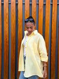 Butter-Yellow Crinkle Everyday – Shirt