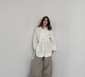 High Low Linen - White Shirt