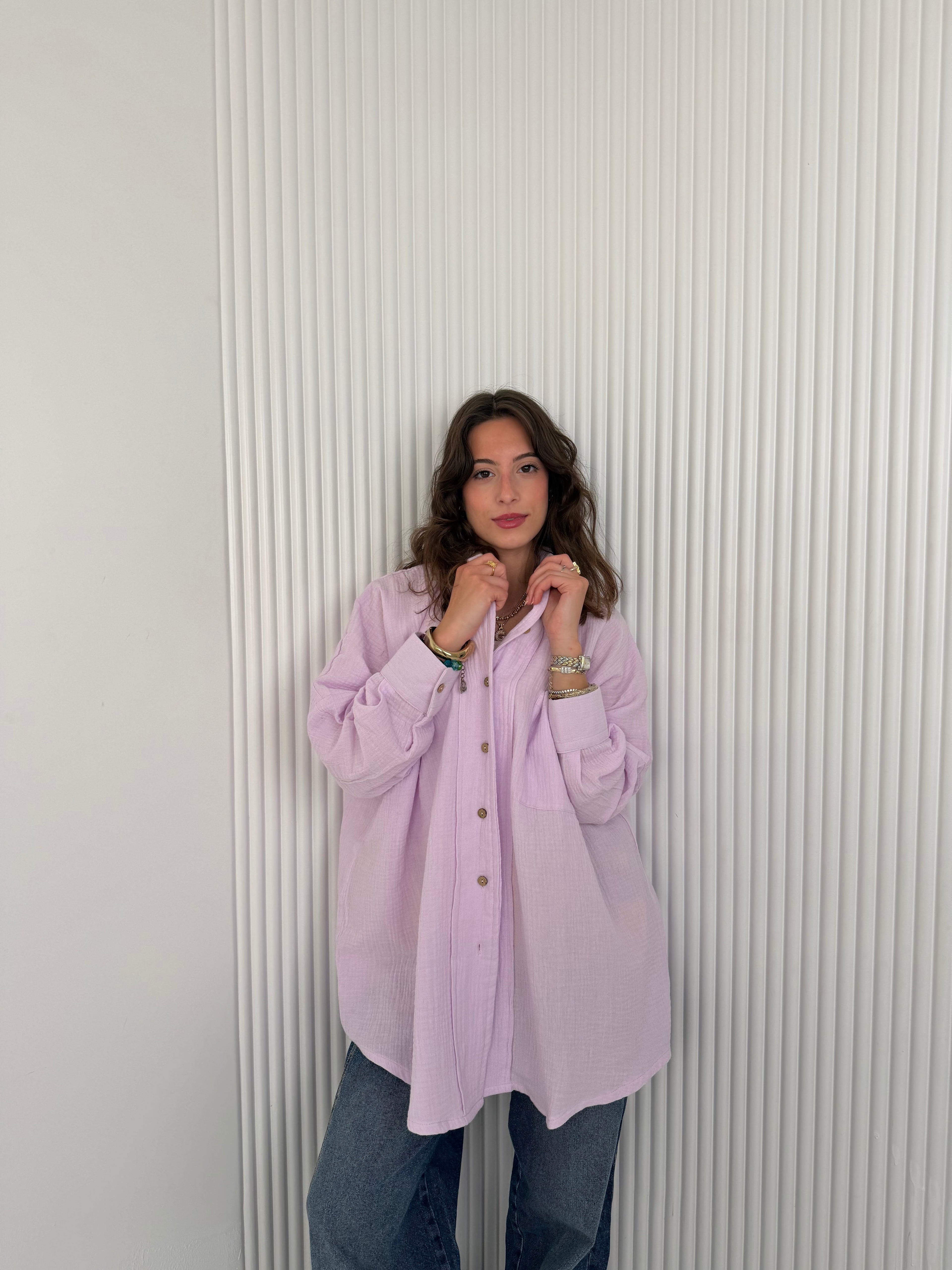Lilac Crinkle Everyday - Shirt