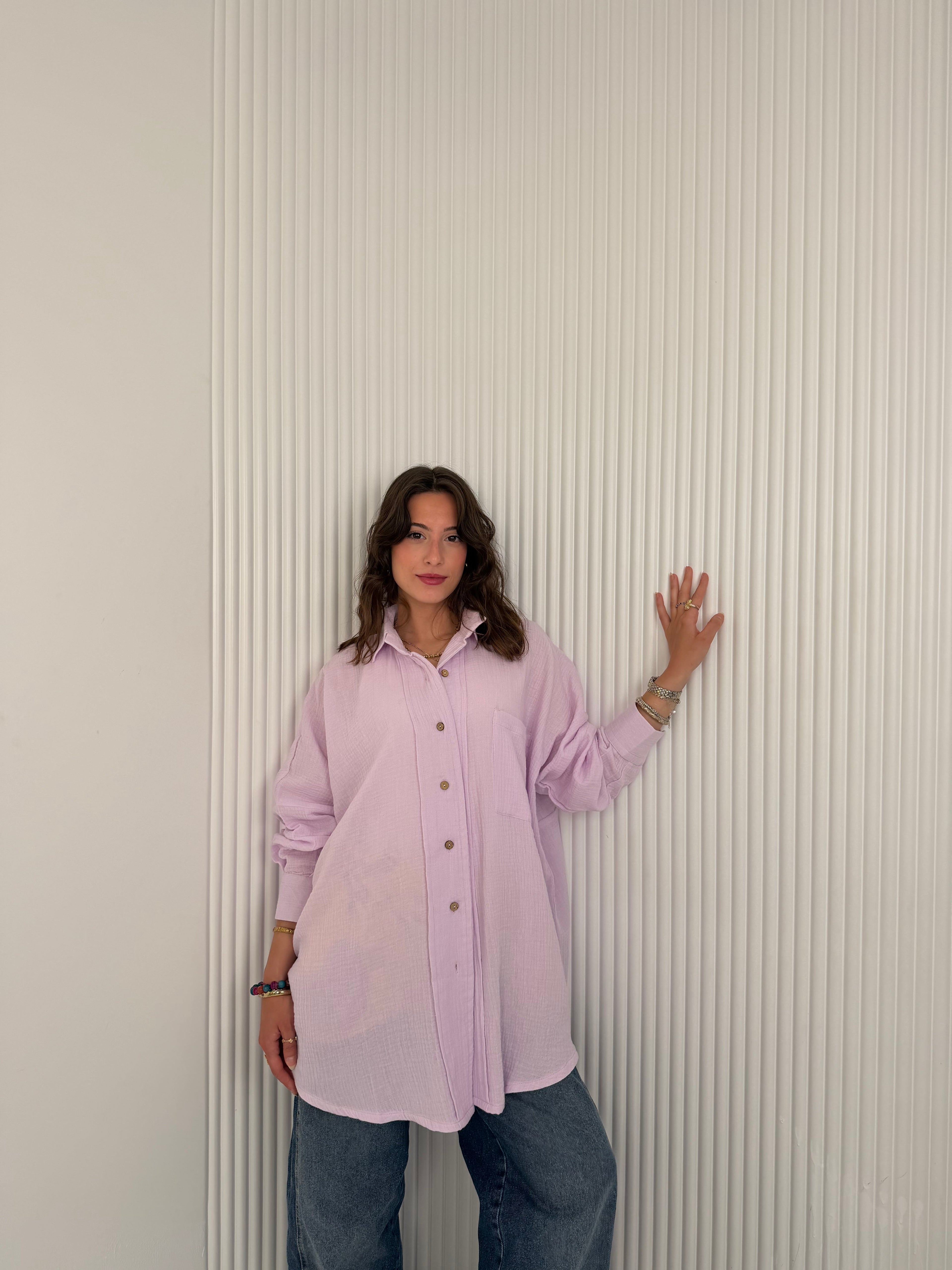 Lilac Crinkle Everyday - Shirt