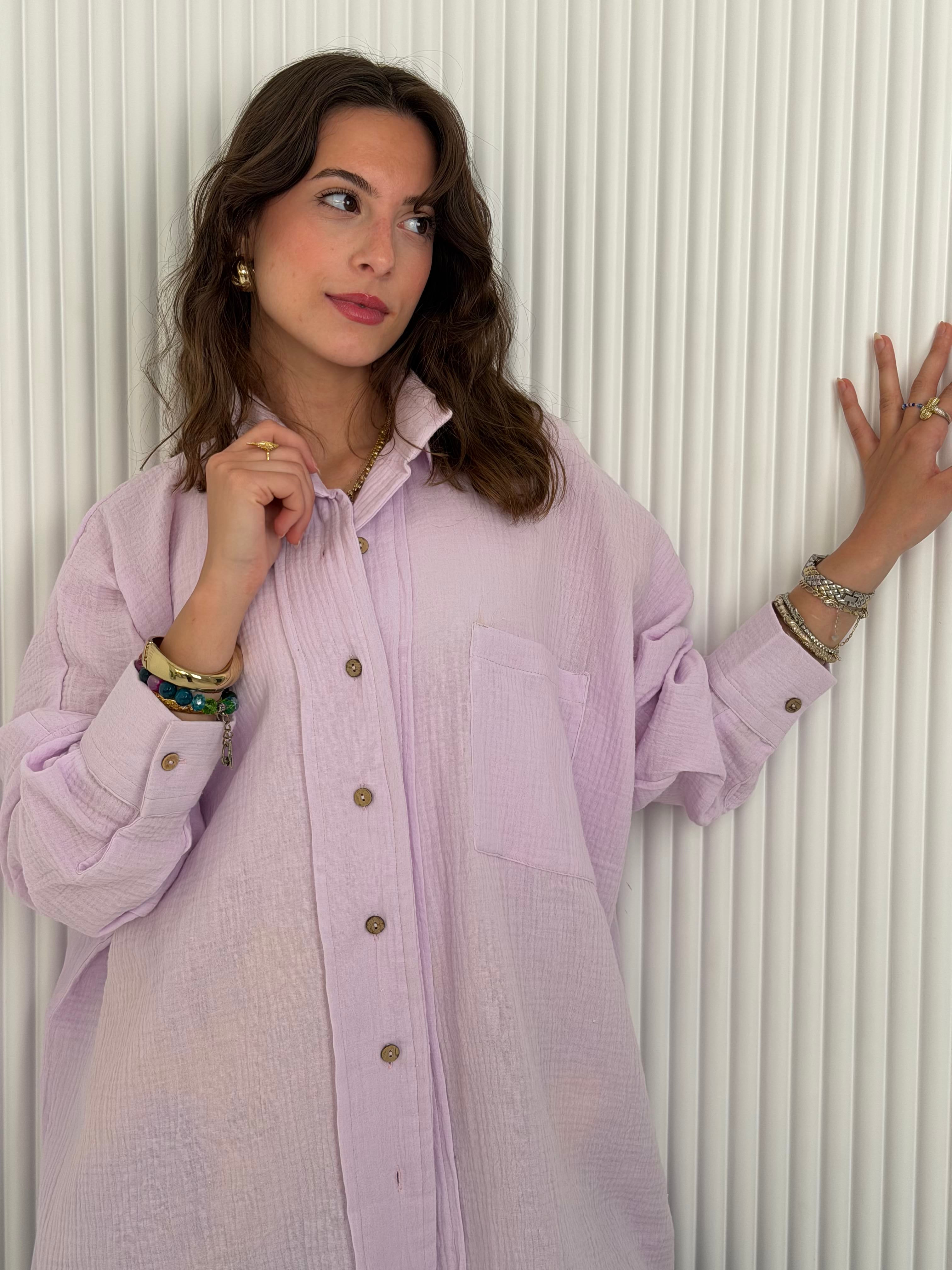 Lilac Crinkle Everyday - Shirt