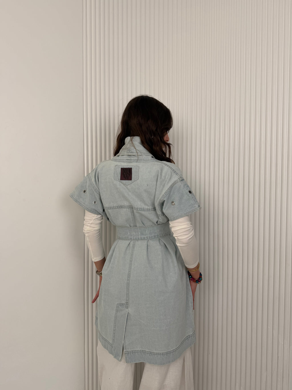 The Denim Wrap - Vest
