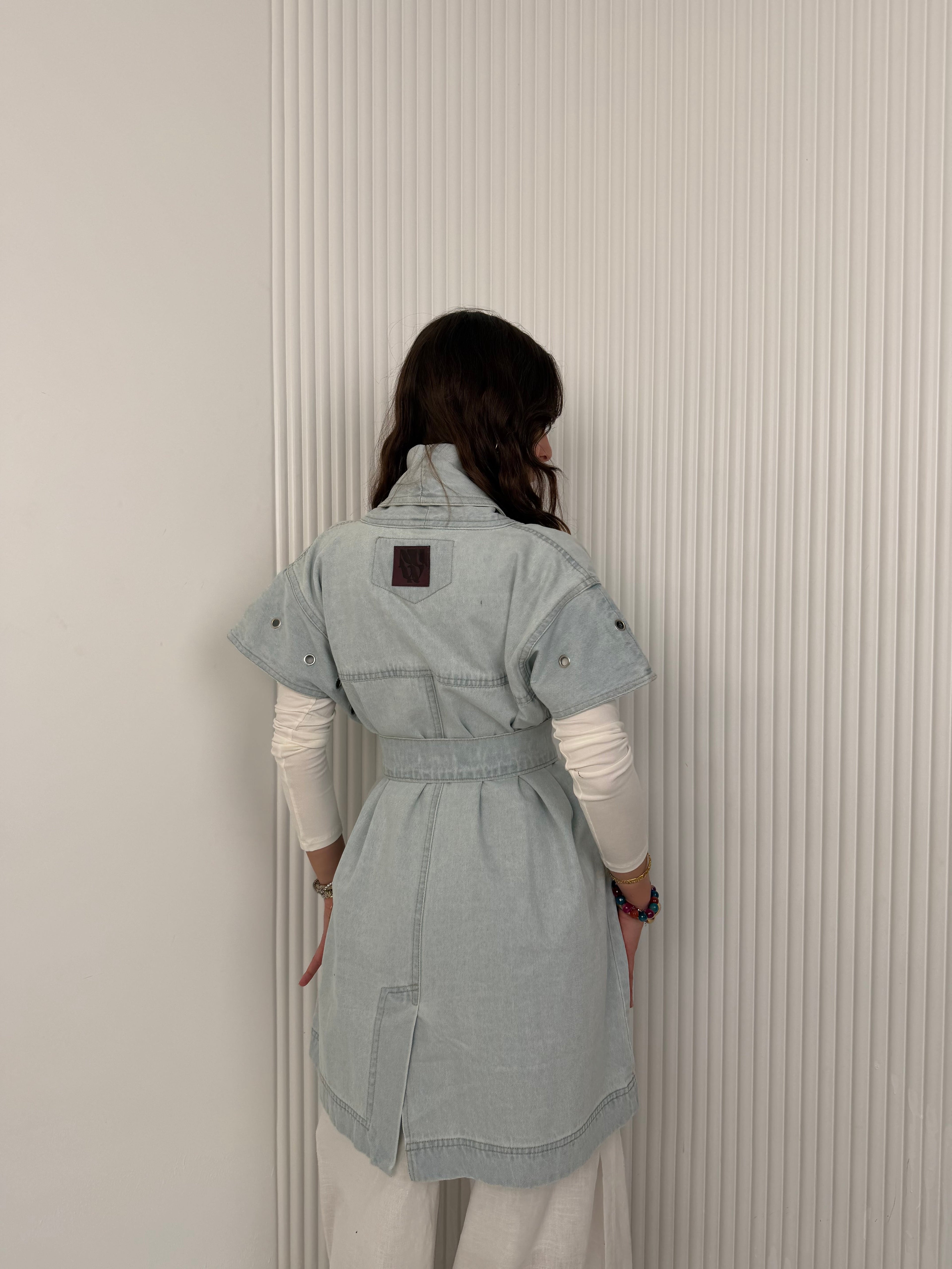 The Denim Wrap - Vest