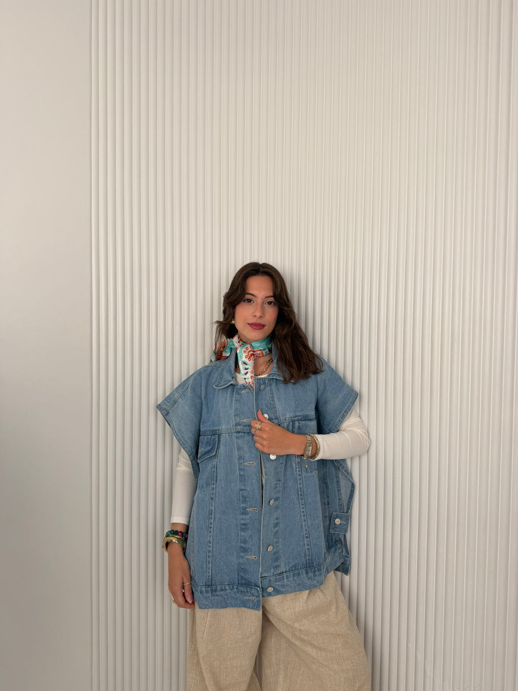 The Boxy Denim - Vest