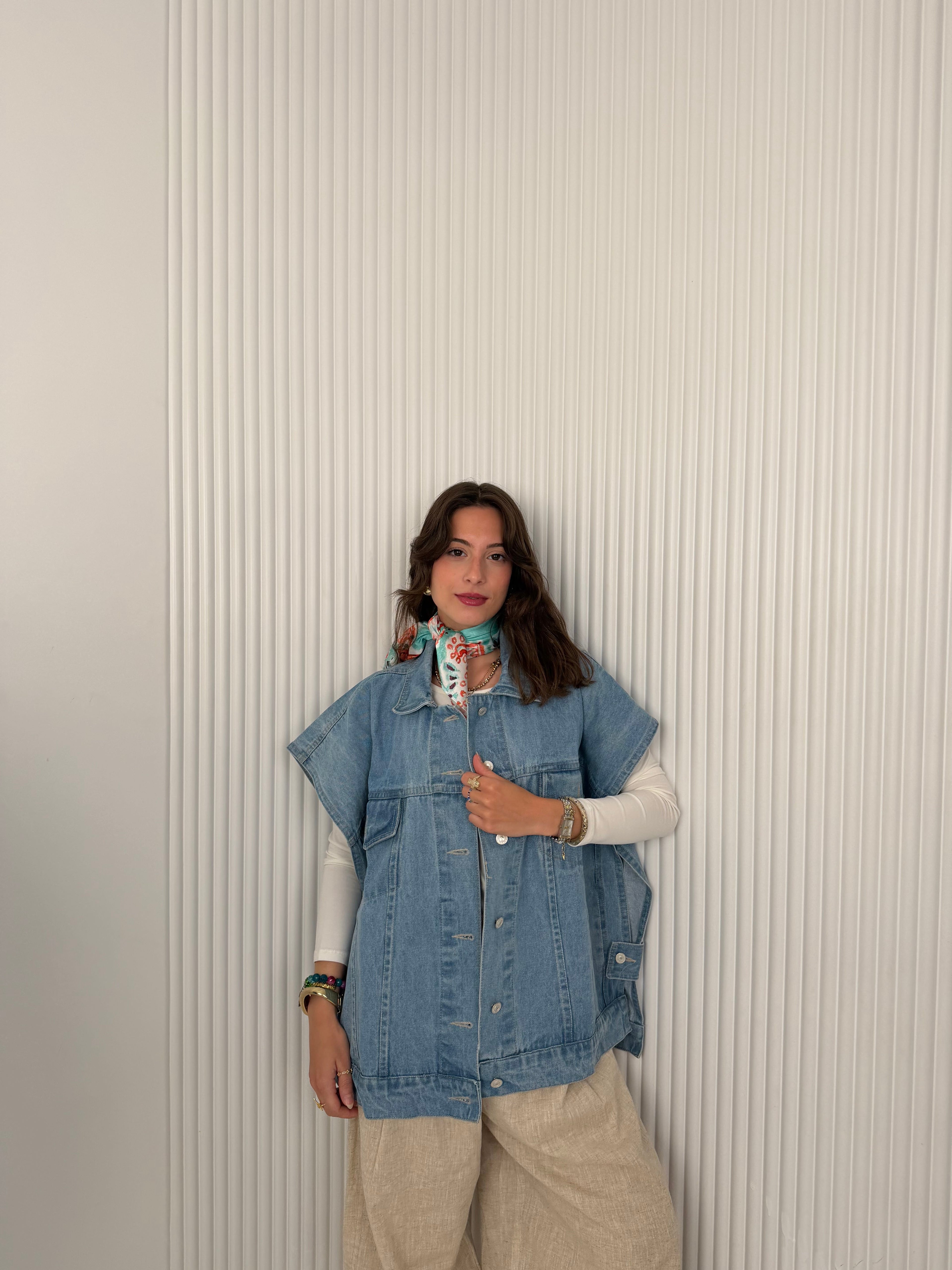 The Boxy Denim - Vest