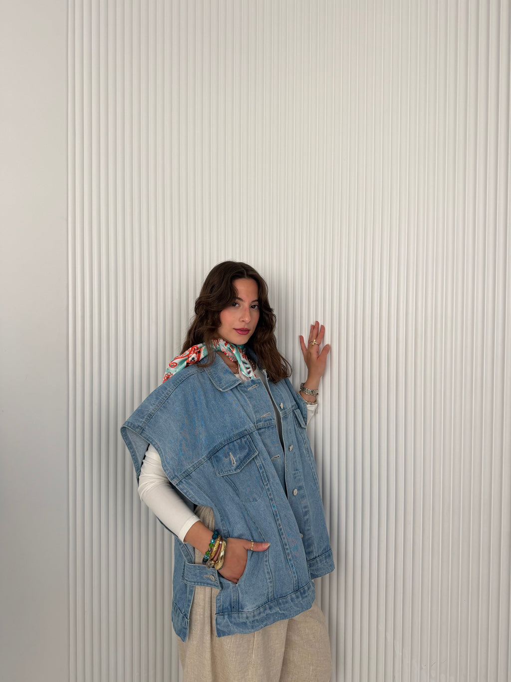 The Boxy Denim - Vest