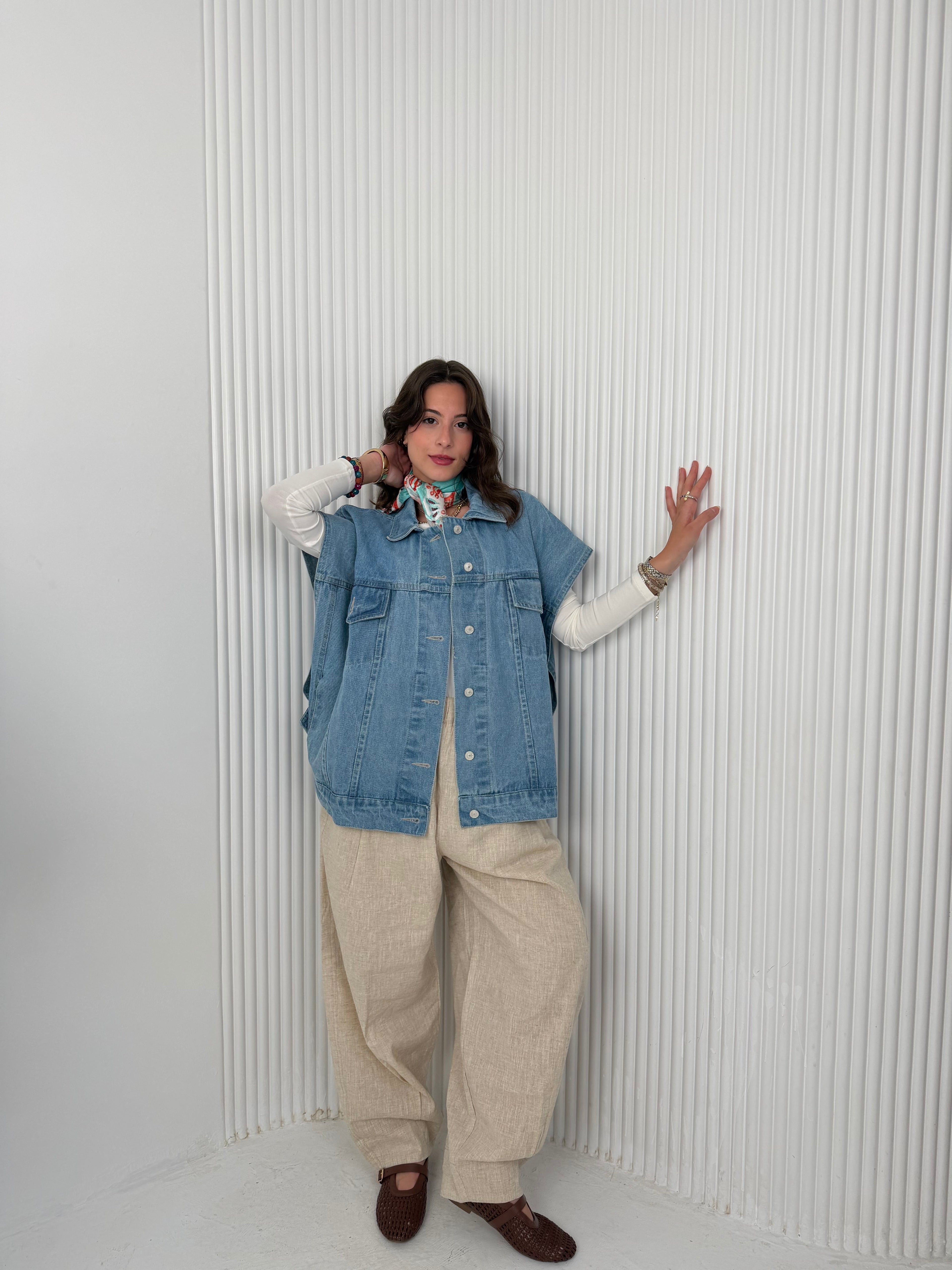 The Boxy Denim - Vest