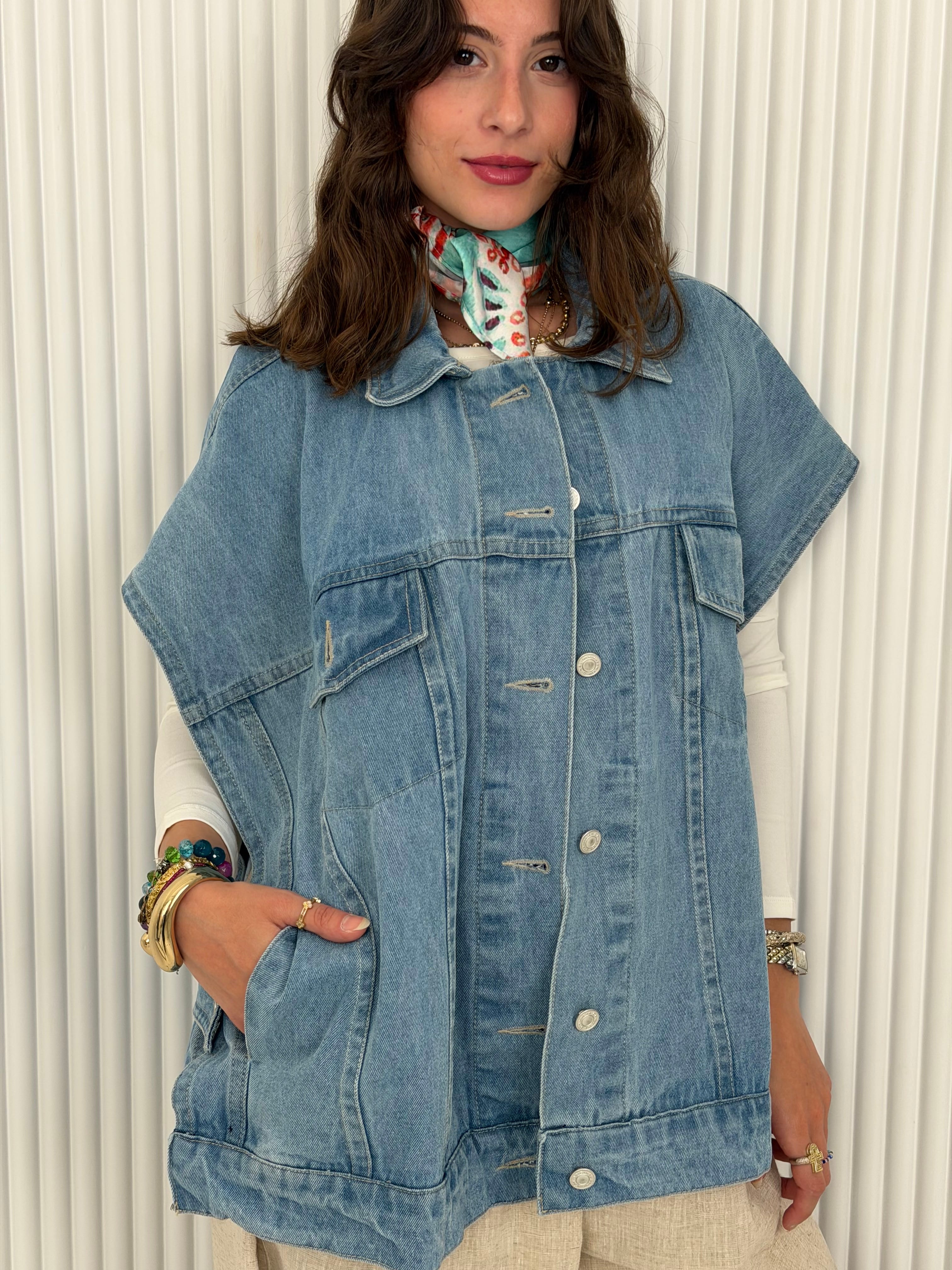 The Boxy Denim - Vest