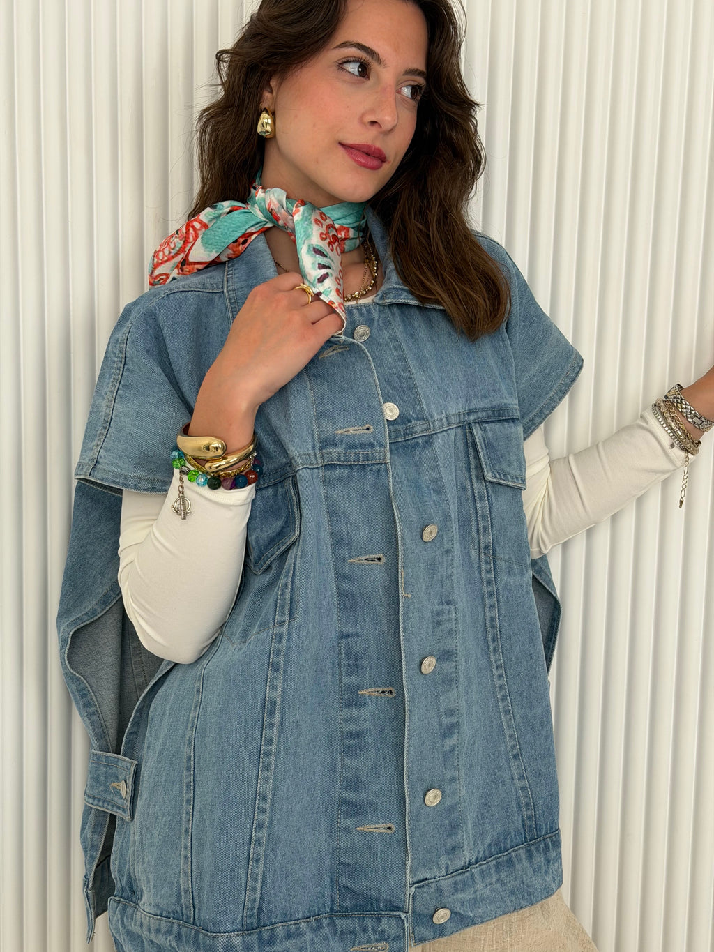 The Boxy Denim - Vest