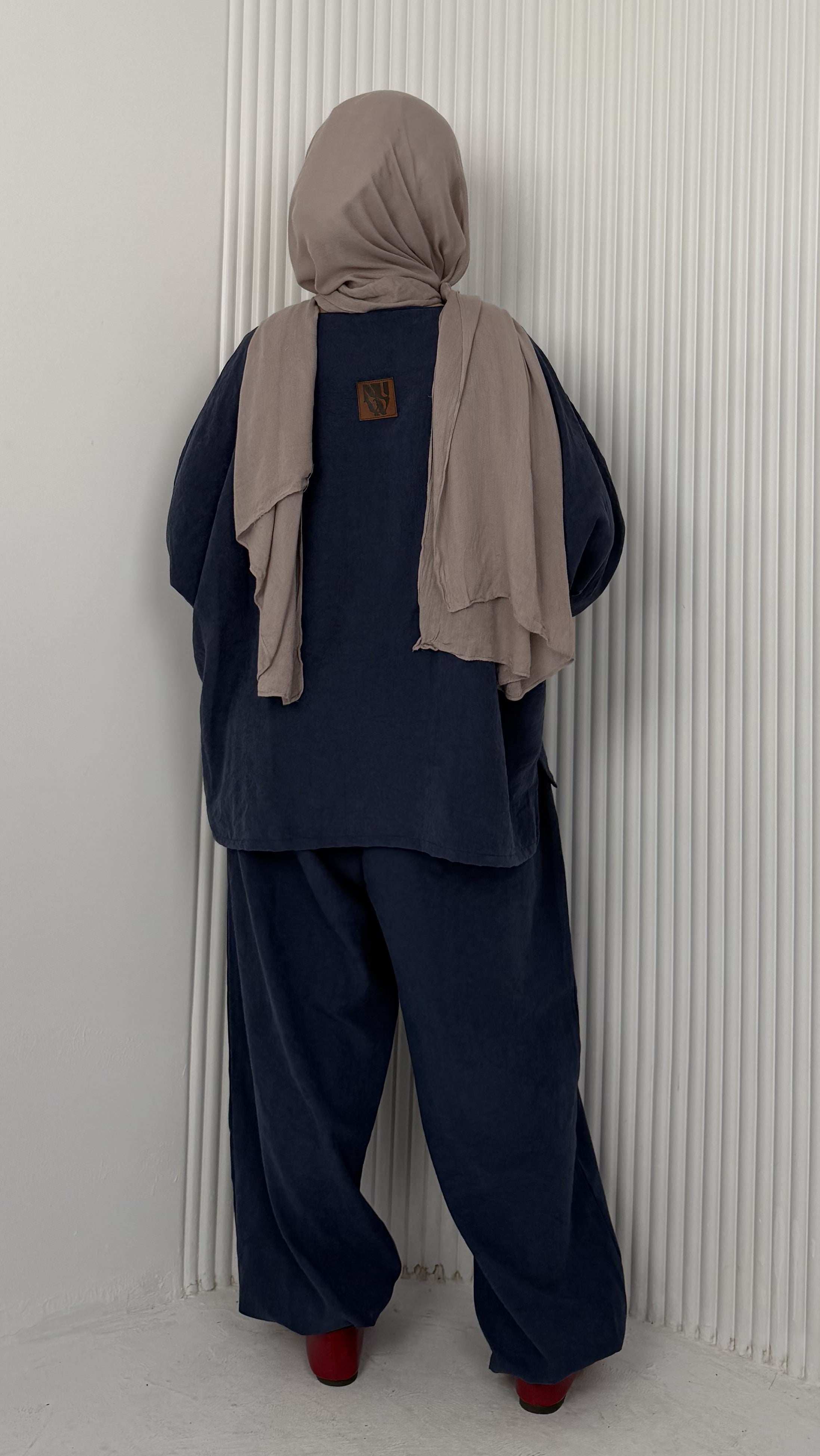 The Flowy Set - Dusty Navy