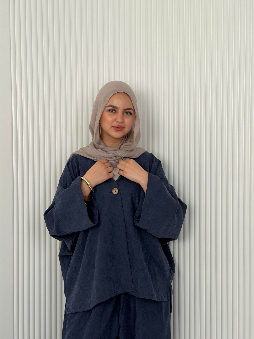 The Flowy Set - Dusty Navy