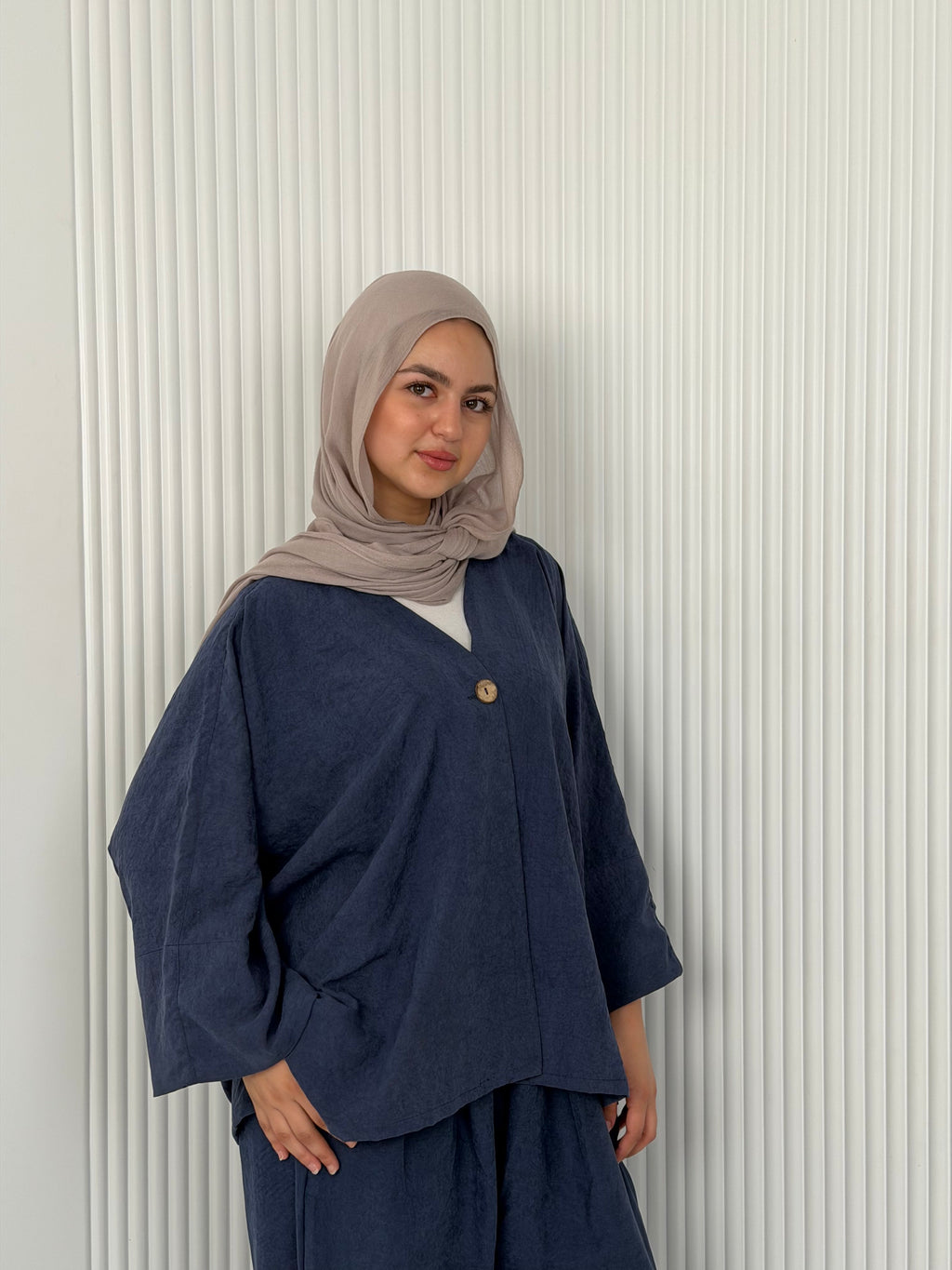 The Flowy Set - Dusty Navy