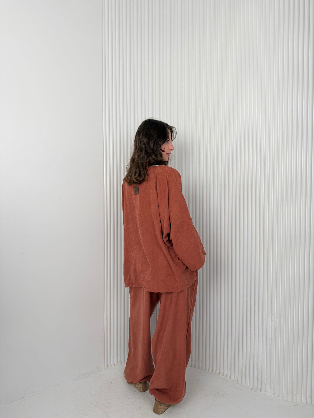 The Flowy Set - Clay Orange