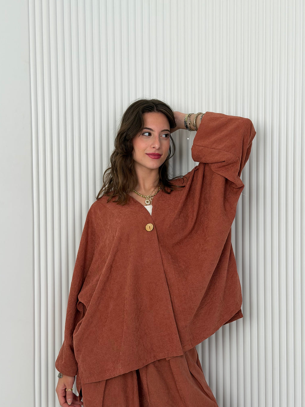 The Flowy Set - Clay Orange