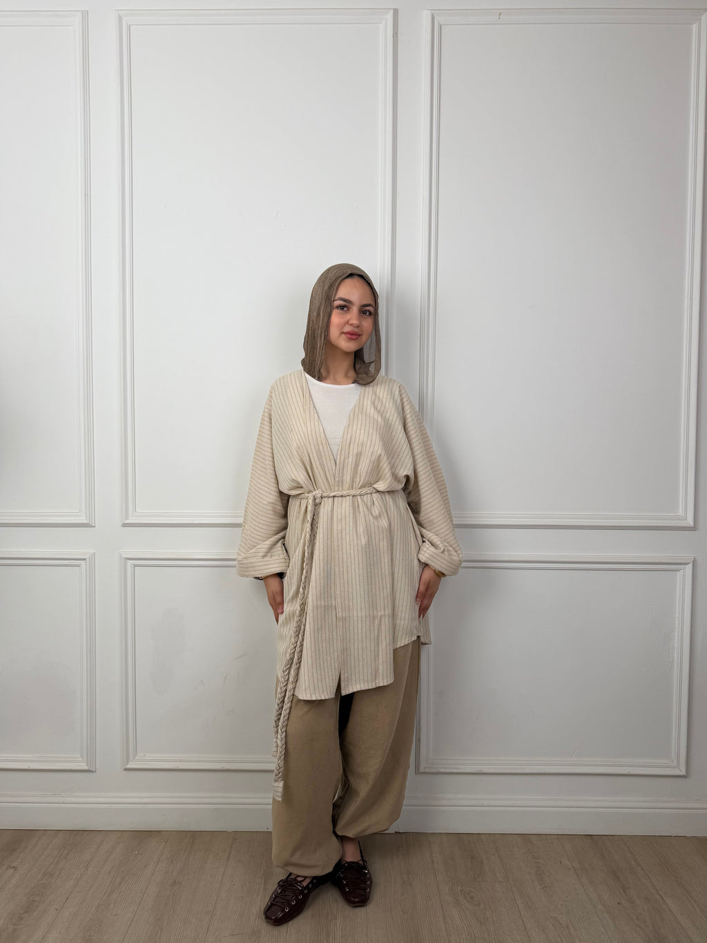 The Net Linen Cardigan
