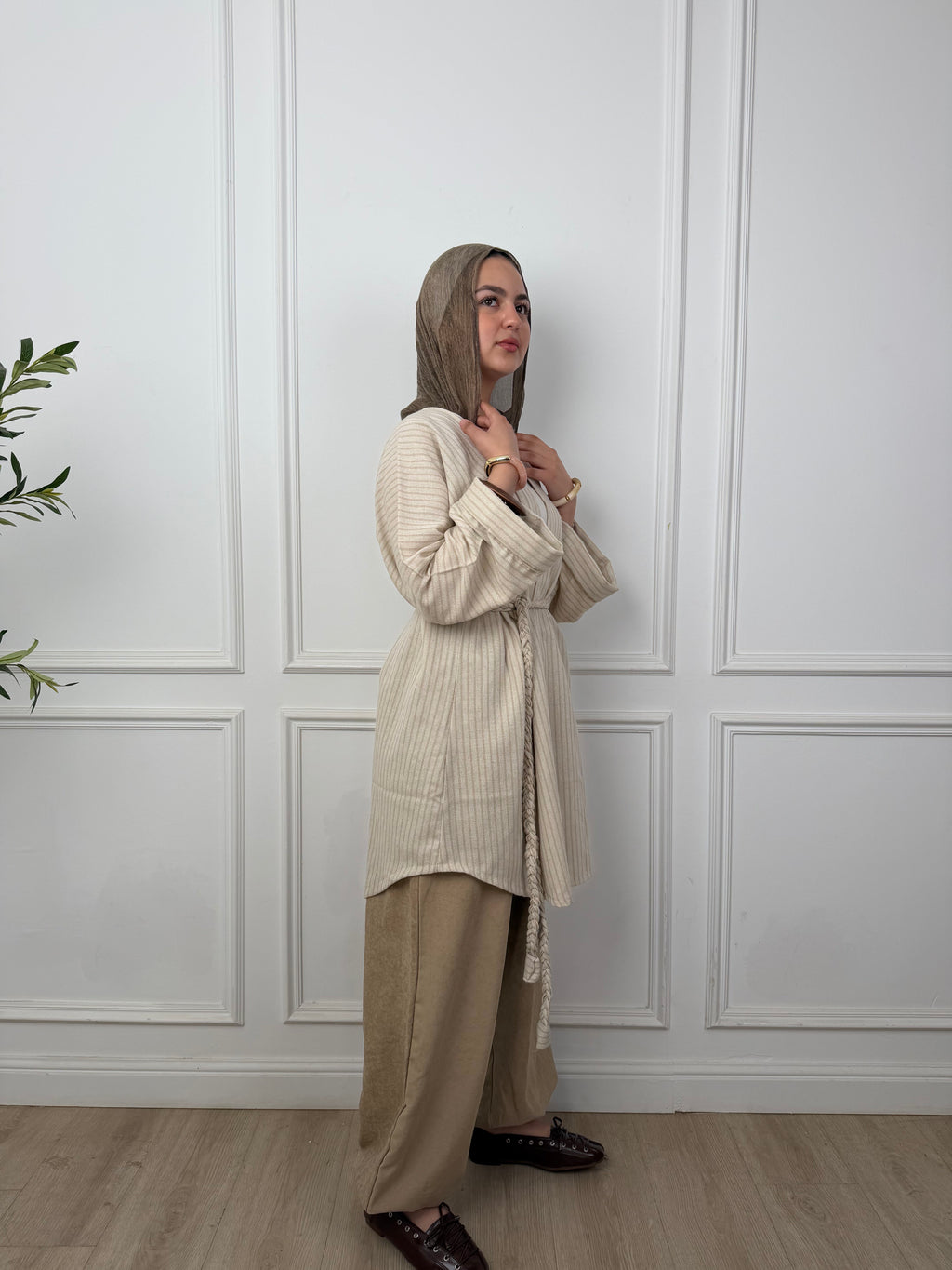 The Net Linen Cardigan