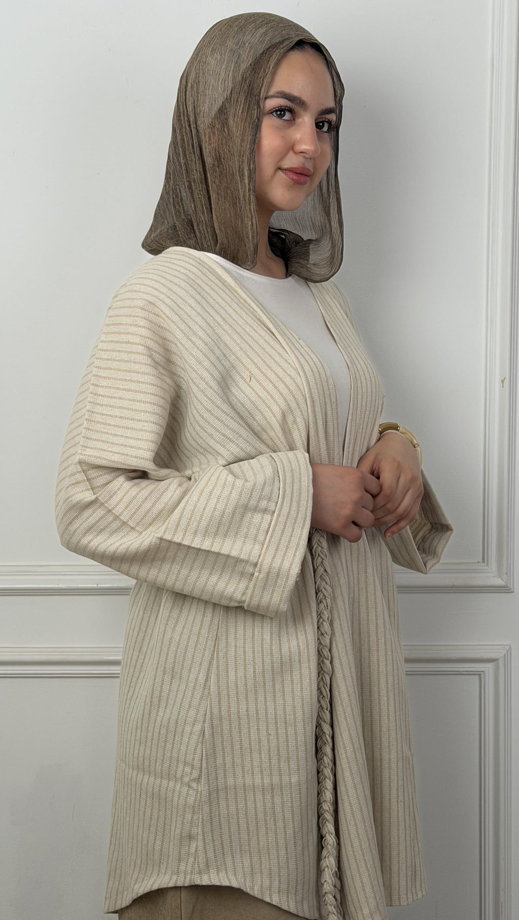 The Net Linen Cardigan