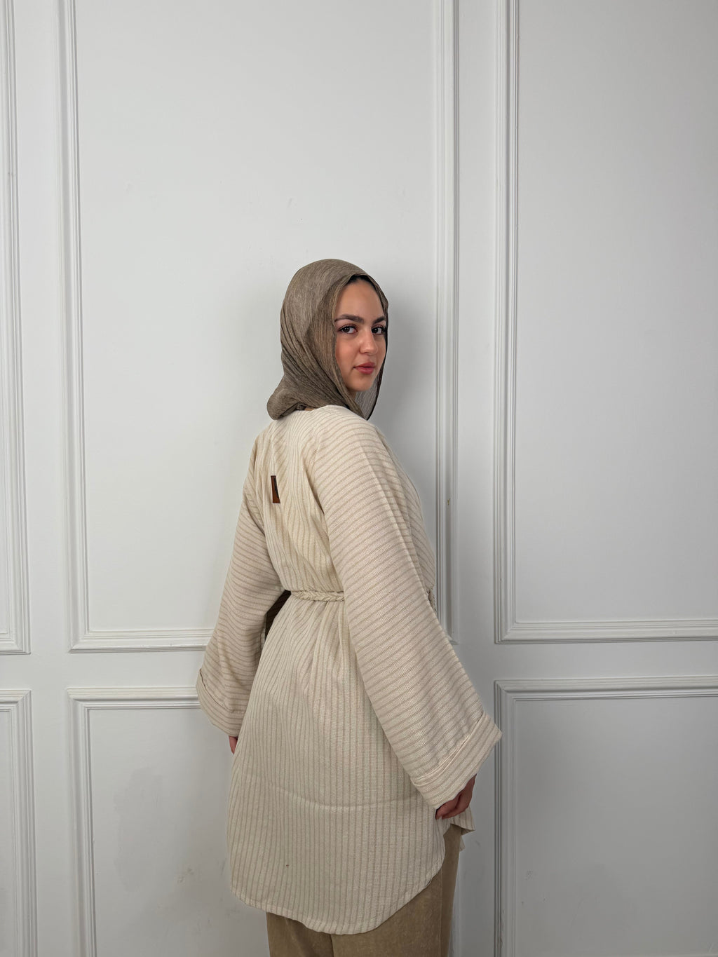 The Net Linen Cardigan