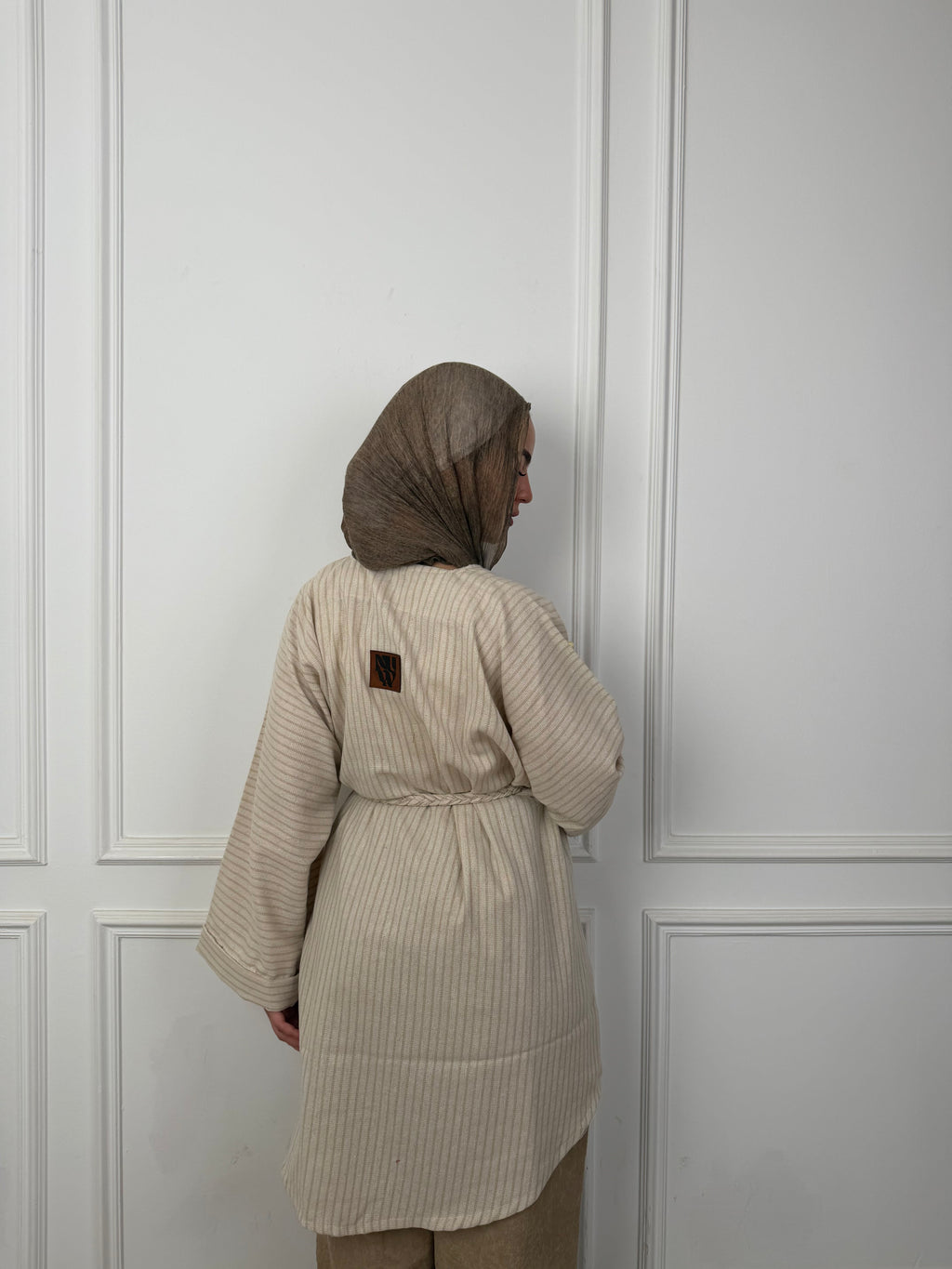The Net Linen Cardigan