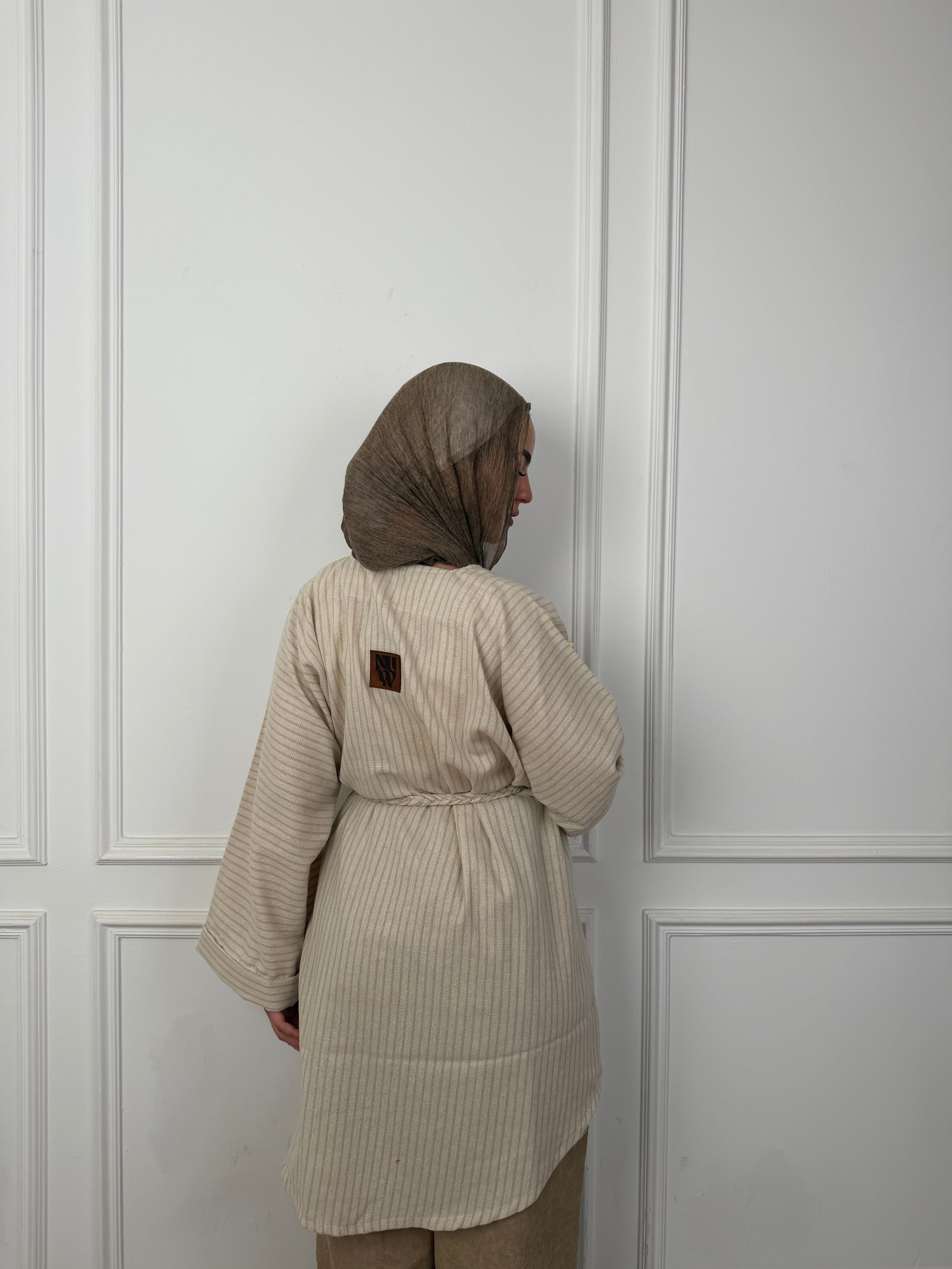 The Net Linen Cardigan
