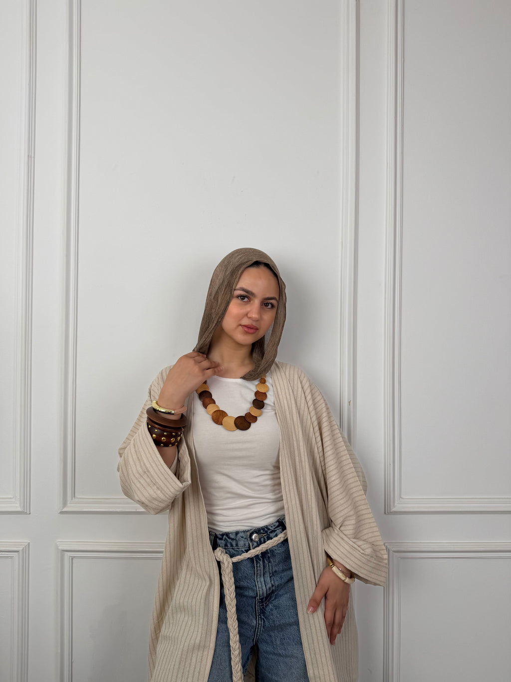 The Net Linen Cardigan