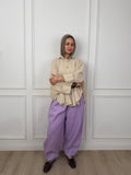 Balloon Linen - Lavender Pants