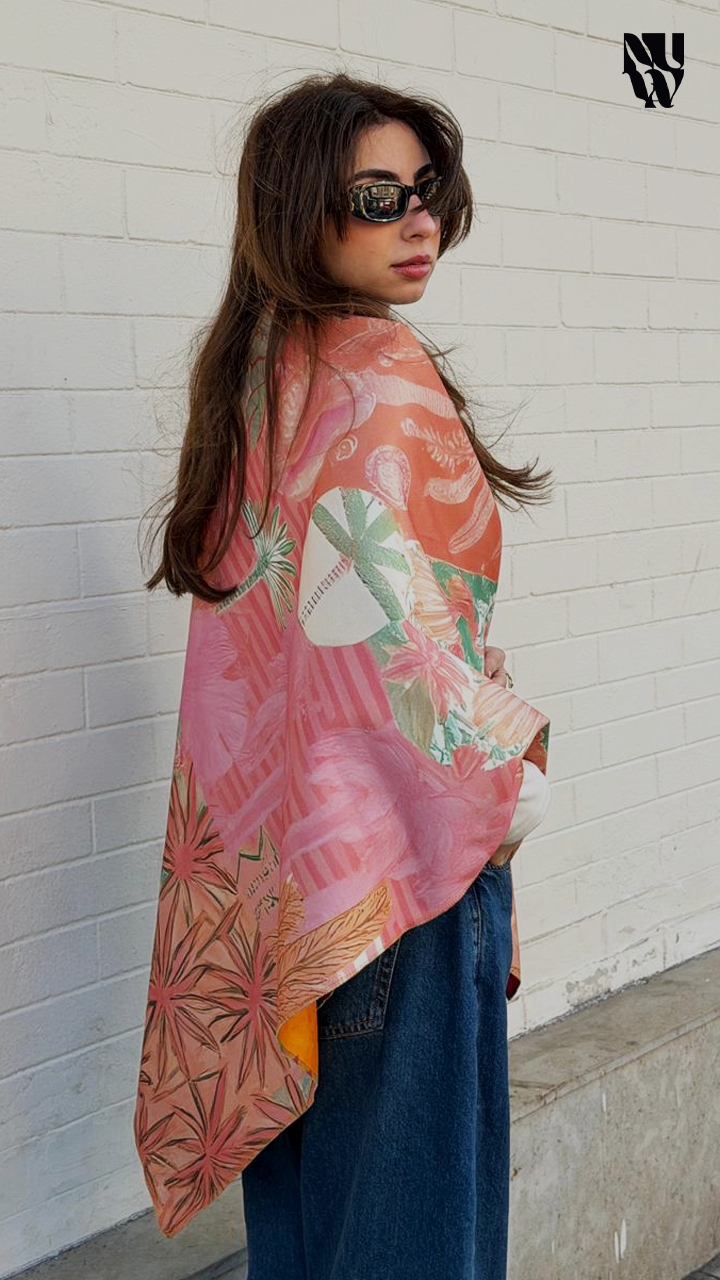 Golden Mosaic - Shawl