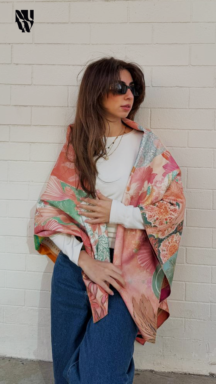 Golden Mosaic - Shawl