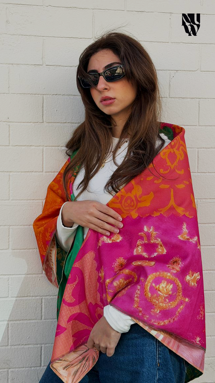 Golden Mosaic - Shawl