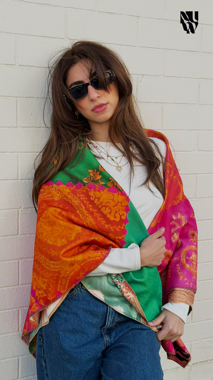 Golden Mosaic - Shawl
