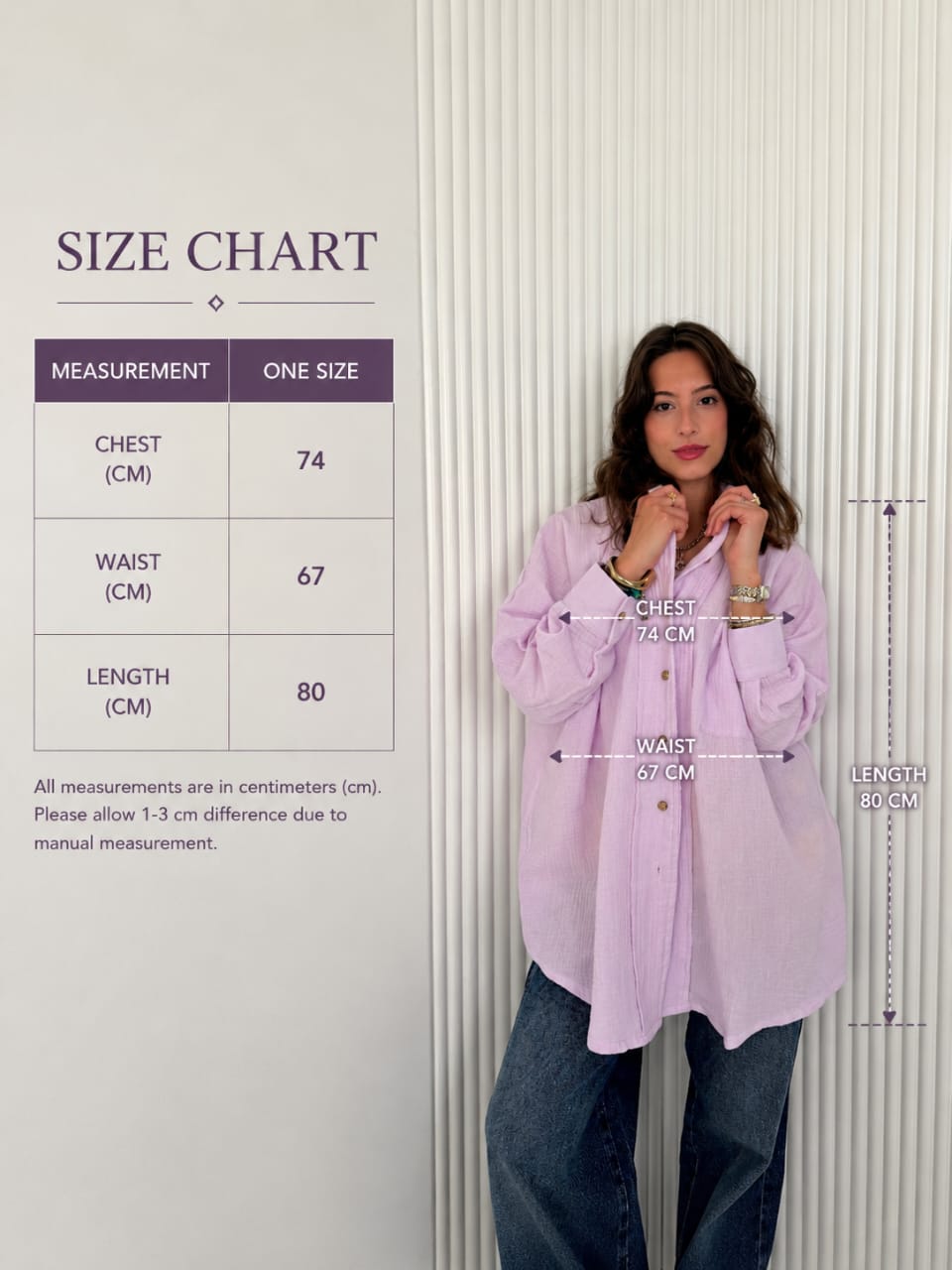 Lilac Crinkle Everyday - Shirt