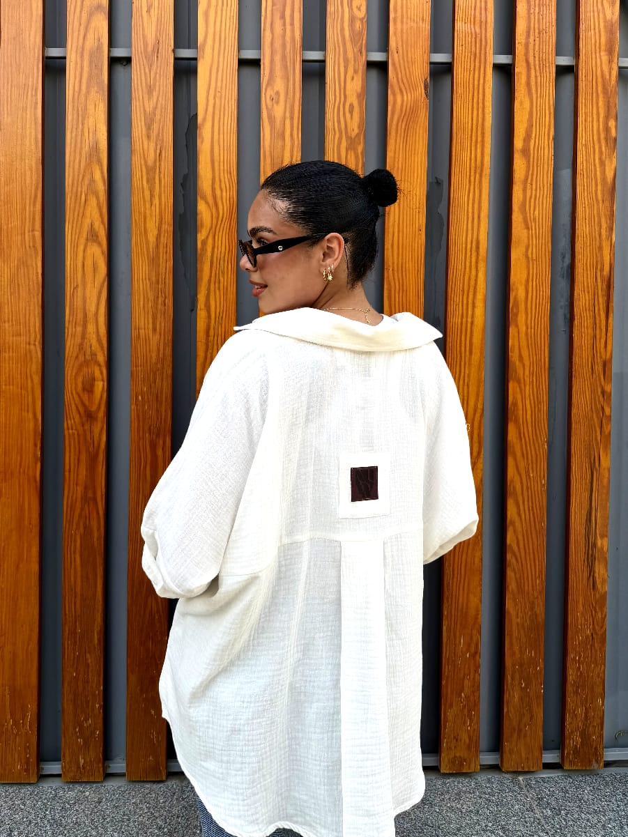 Off-White Crinkle Everyday - Shirt
