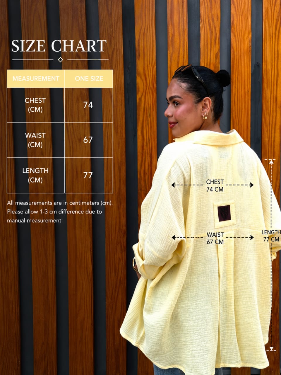 Butter-Yellow Crinkle Everyday – Shirt